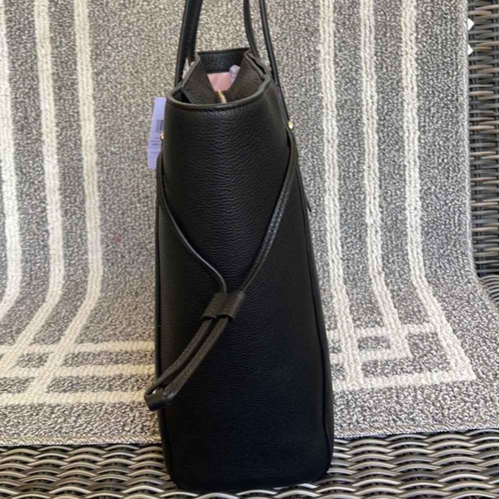Kate Spade Marti Large Tote Pebbled Leather Black - Picture 6 of 16